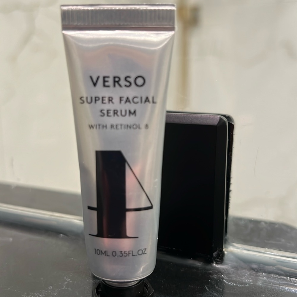 **5 for $25 new unused deluxe sample of Verso Super Facial Serum with Retinol 8